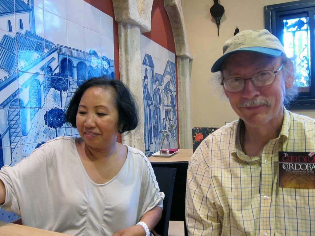 Nella and Bob at Dinner
