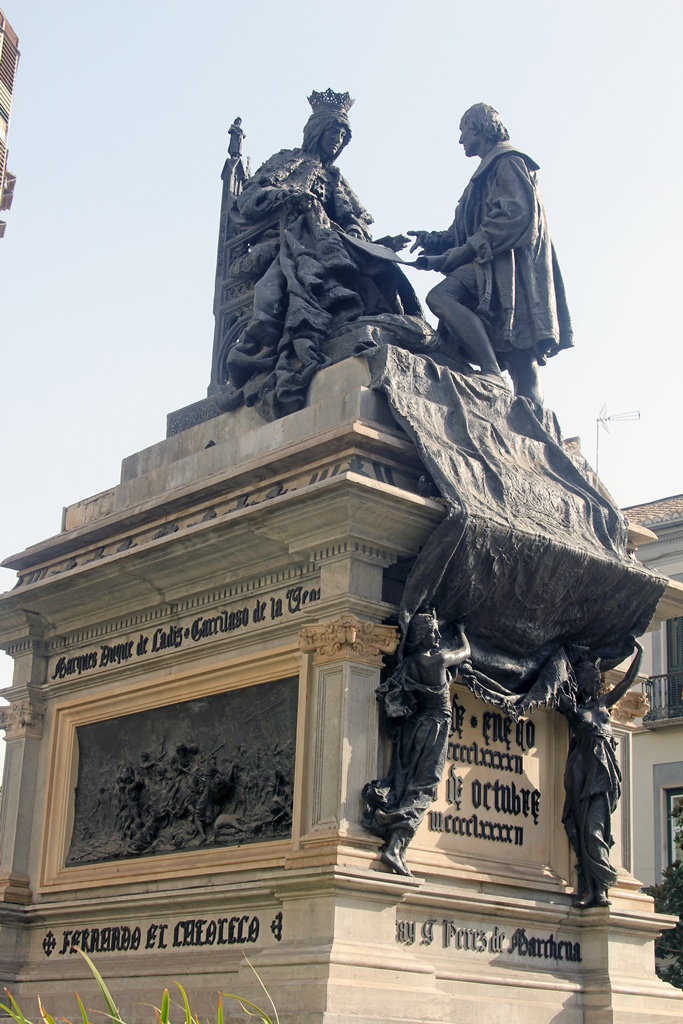 Statue of Isabella and Columbus, Plaza Isabel La Católica