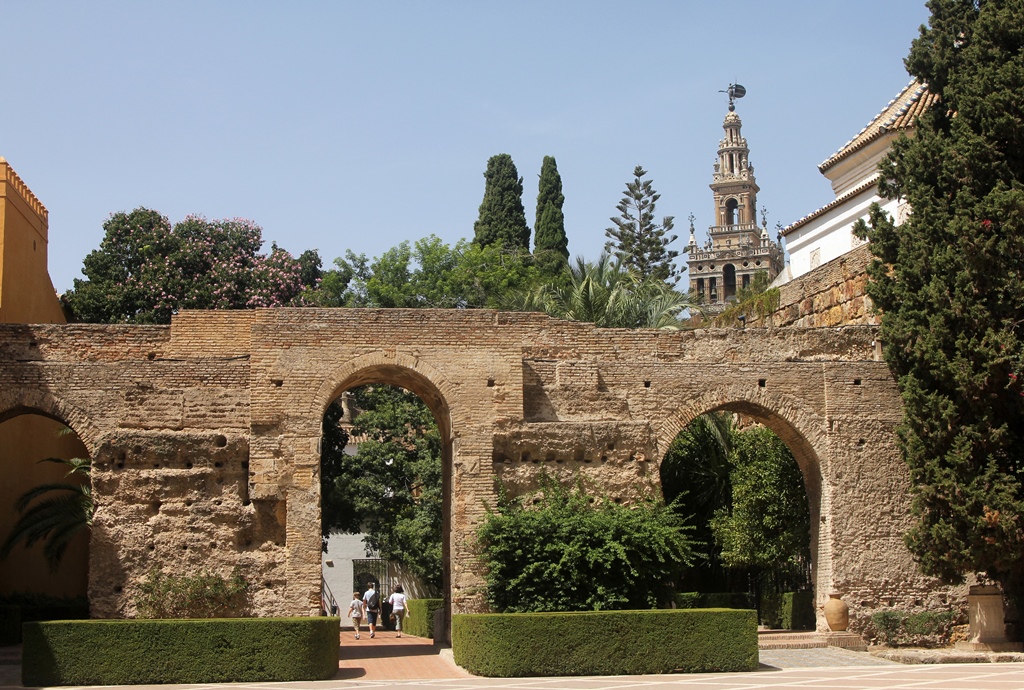 Fragment of Almohad Wall, with Giralda