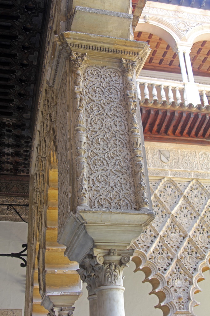 Column Detail, Damsels' Courtyard