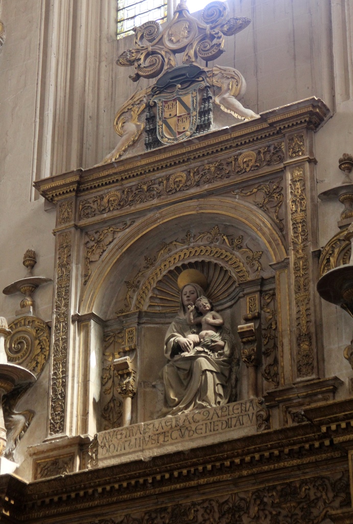 Above Bishop Albornoz Tomb, Capilla de San Ildefonso