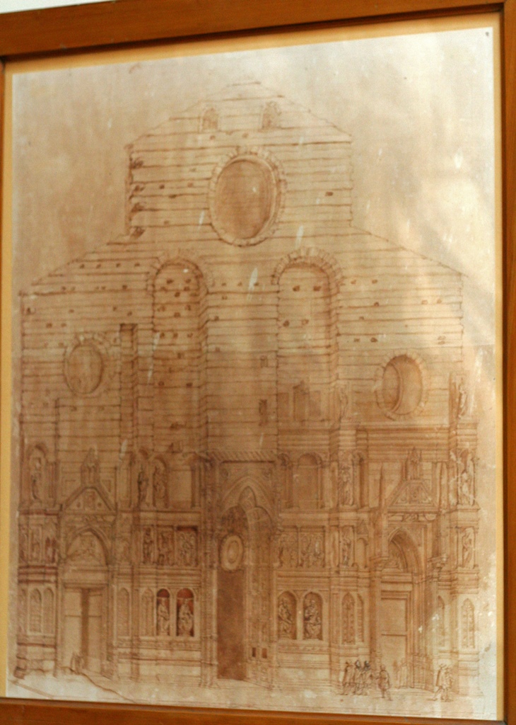 Partially-Completed Cathedral Façade