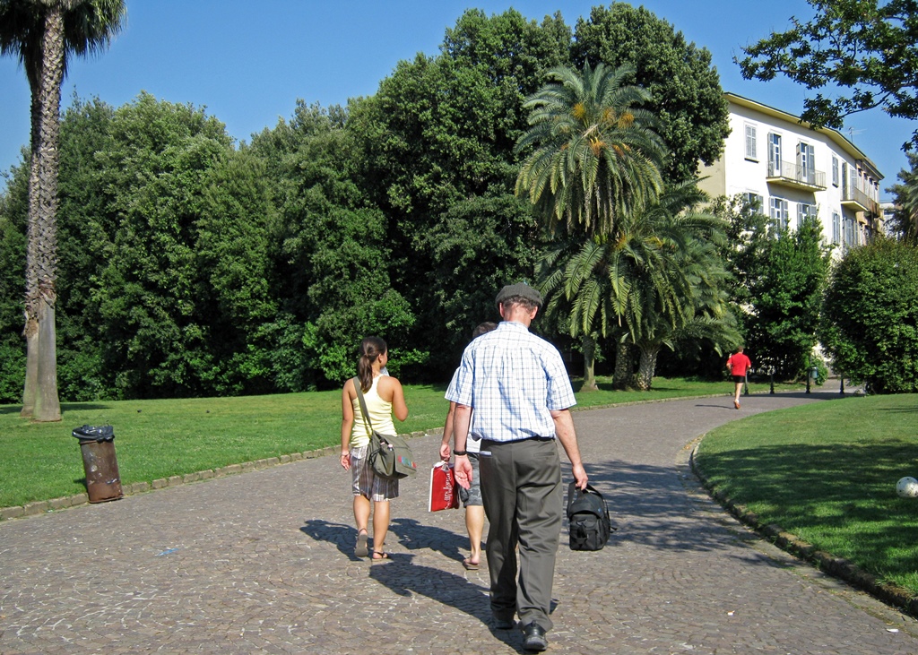 Walking on the Grounds