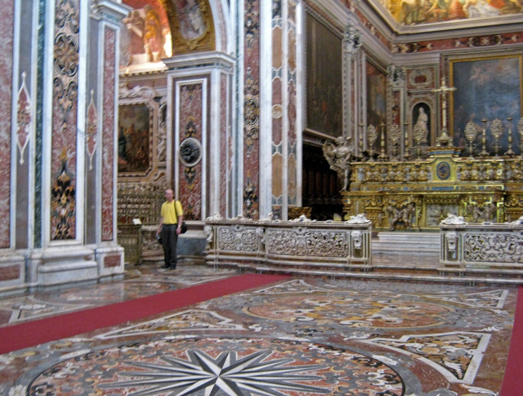 Bob Near Main Altar