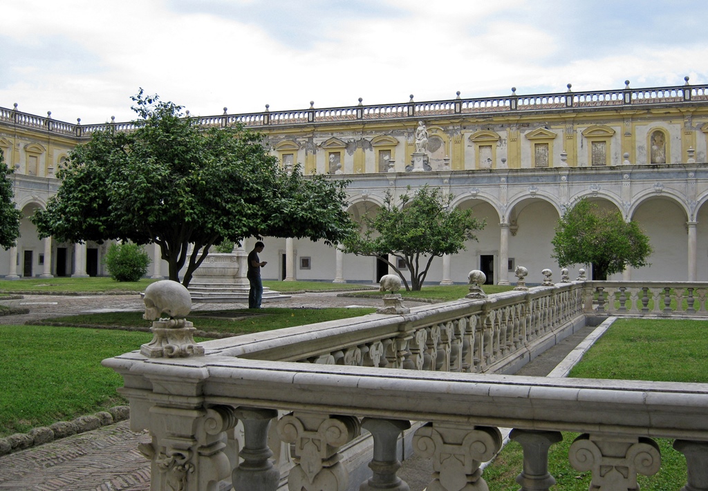 Main Cloister and Graveyard Balustrade