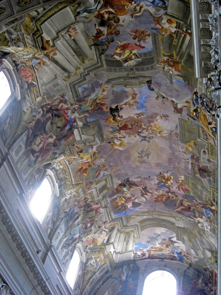 St. Ignatius in Glory, Andrea Pozzo