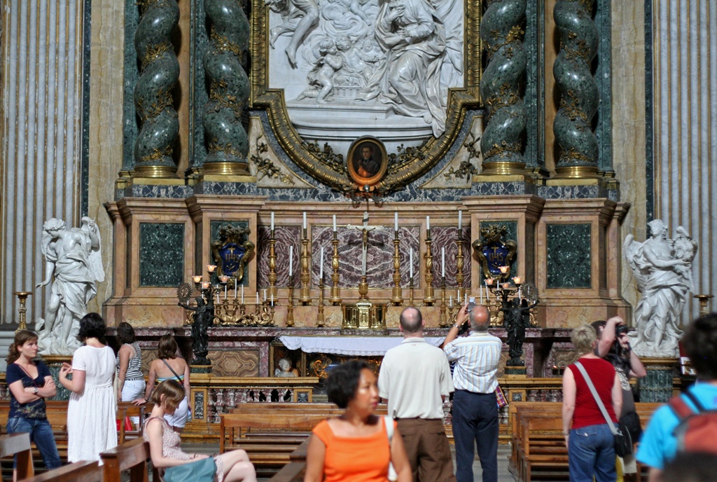 Nella and St. John Berchmans Chapel
