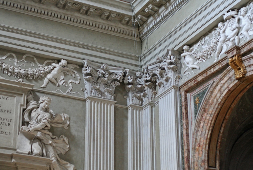 Columns and Cornice