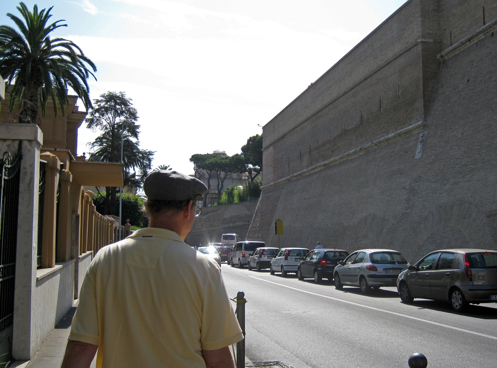 Following the Wall
