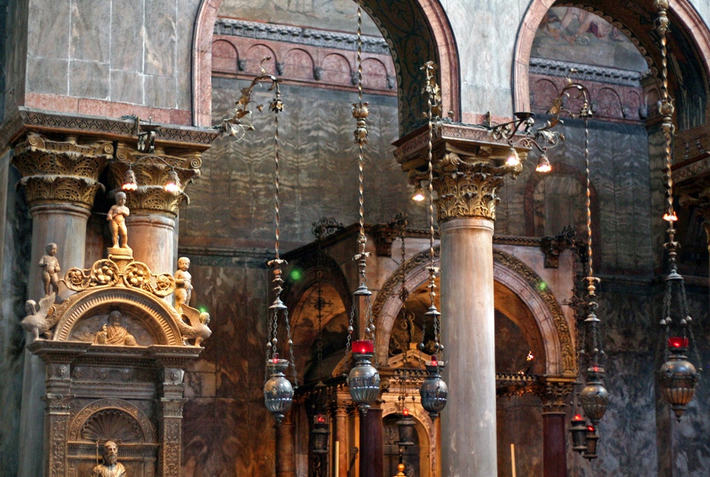 Inside the Basilica