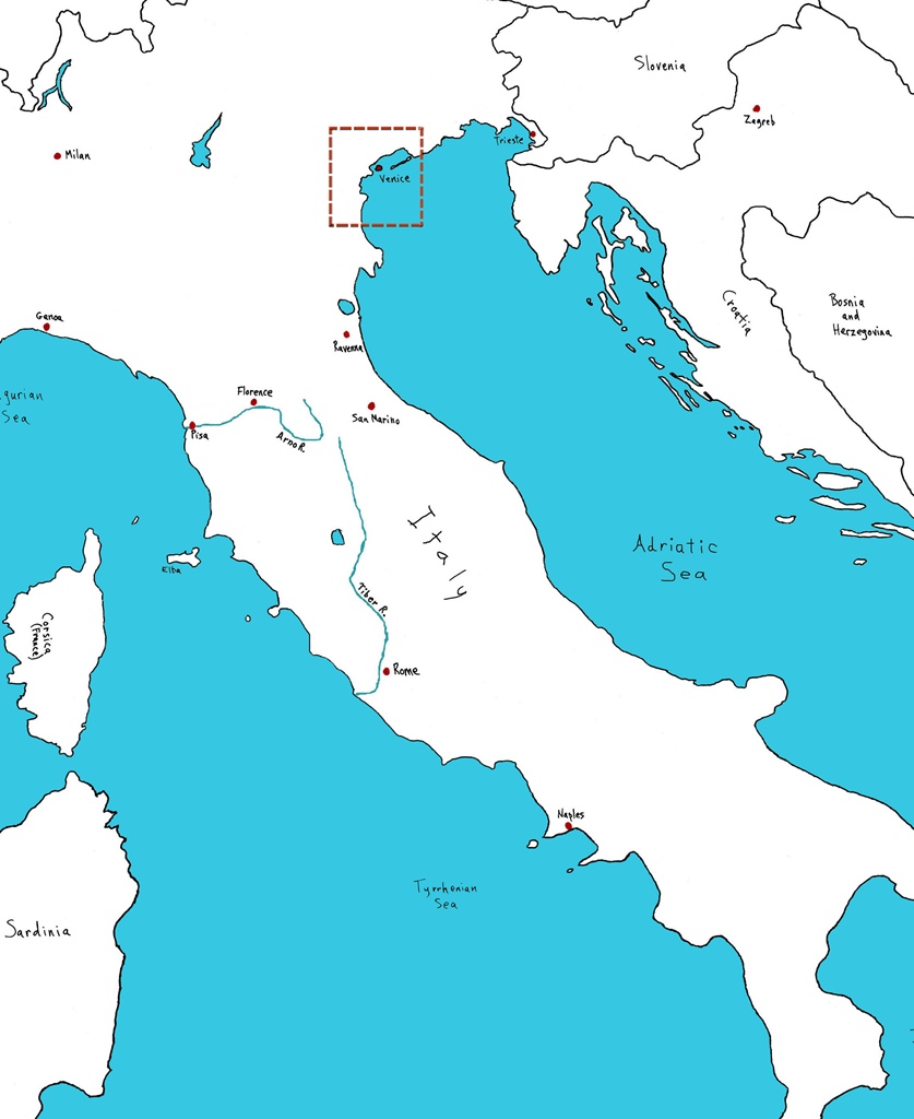 Venice on the Map