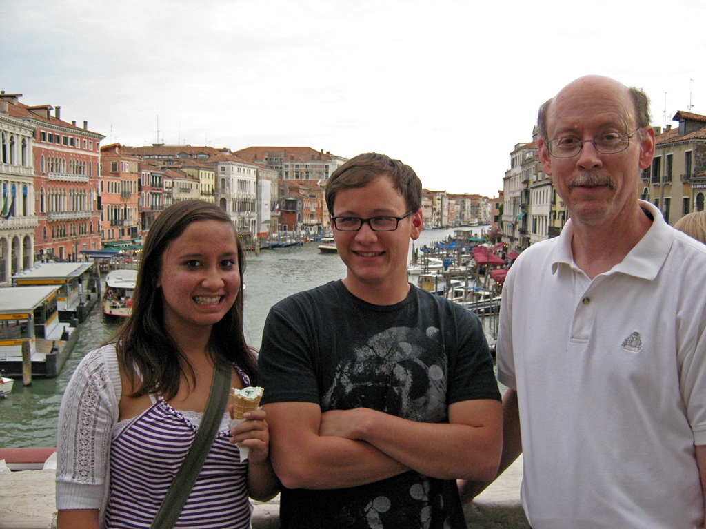 On the Rialto Bridge