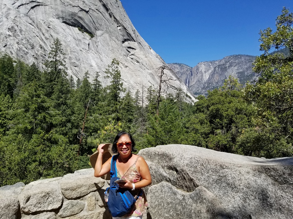 Nella on Trail to Vernal Falls