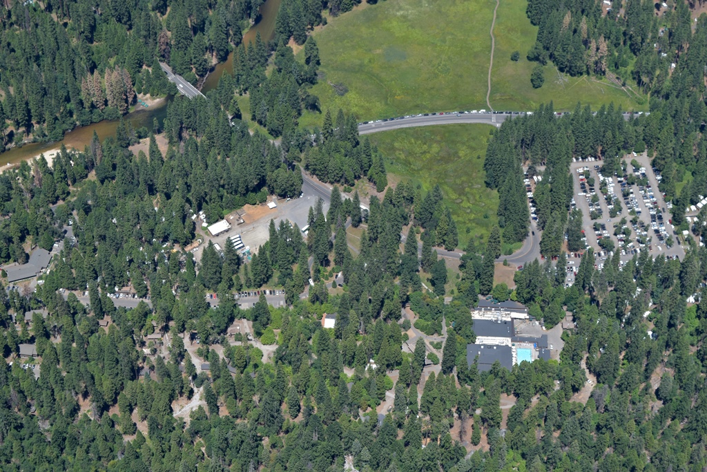 Curry Village from Glacier Point