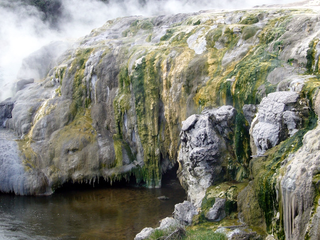 Terrace Below Geysers