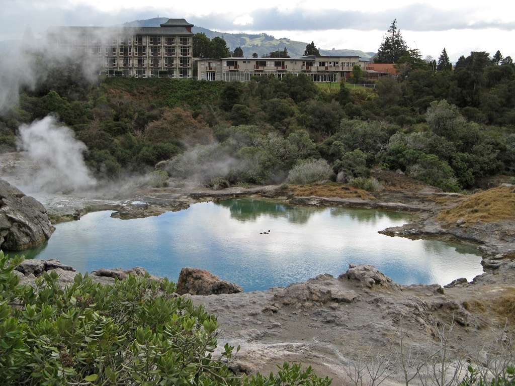 Pool Near Geysers