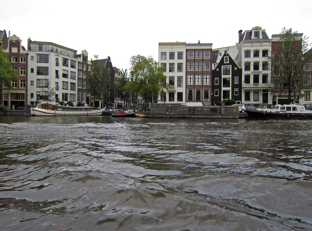 Buildings Along Amstel