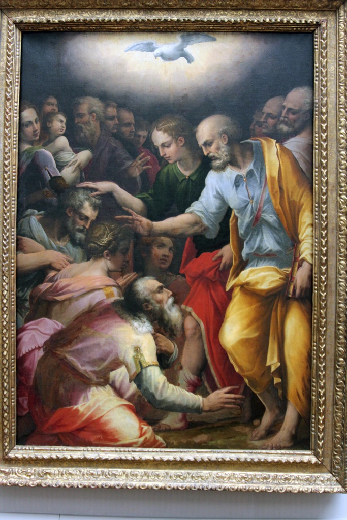 Apostles Peter and John Giving Blessing