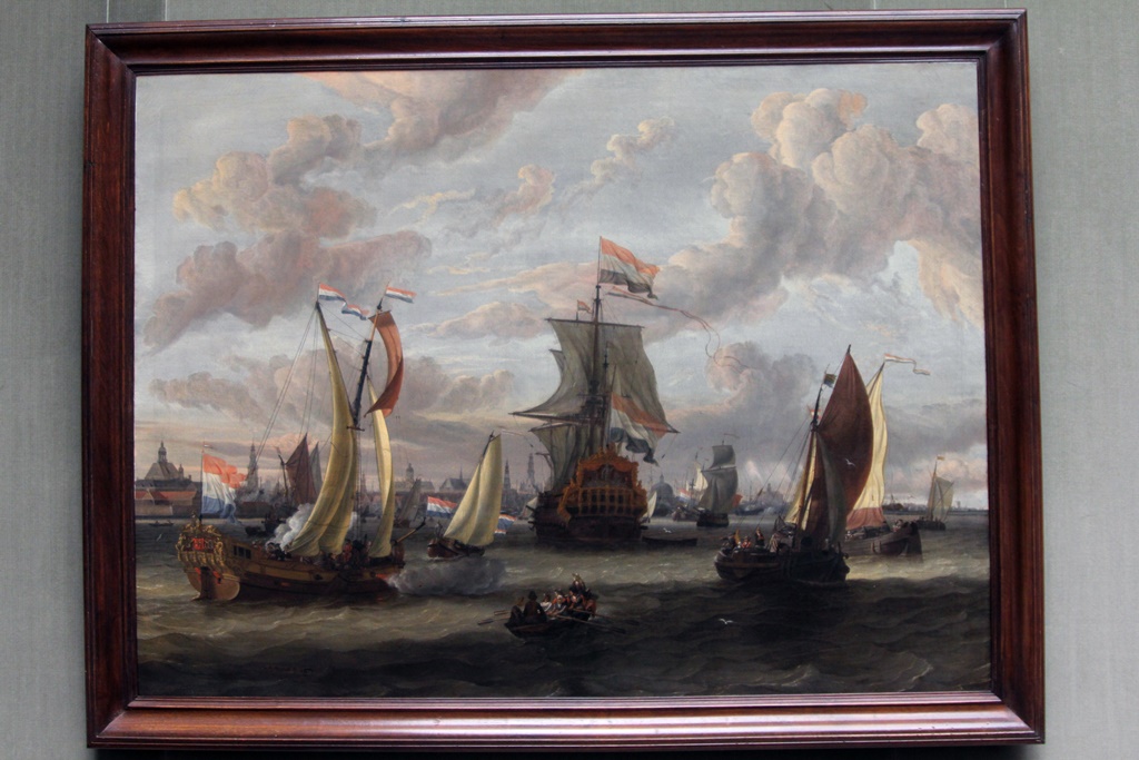 View of Amsterdam with the Ij