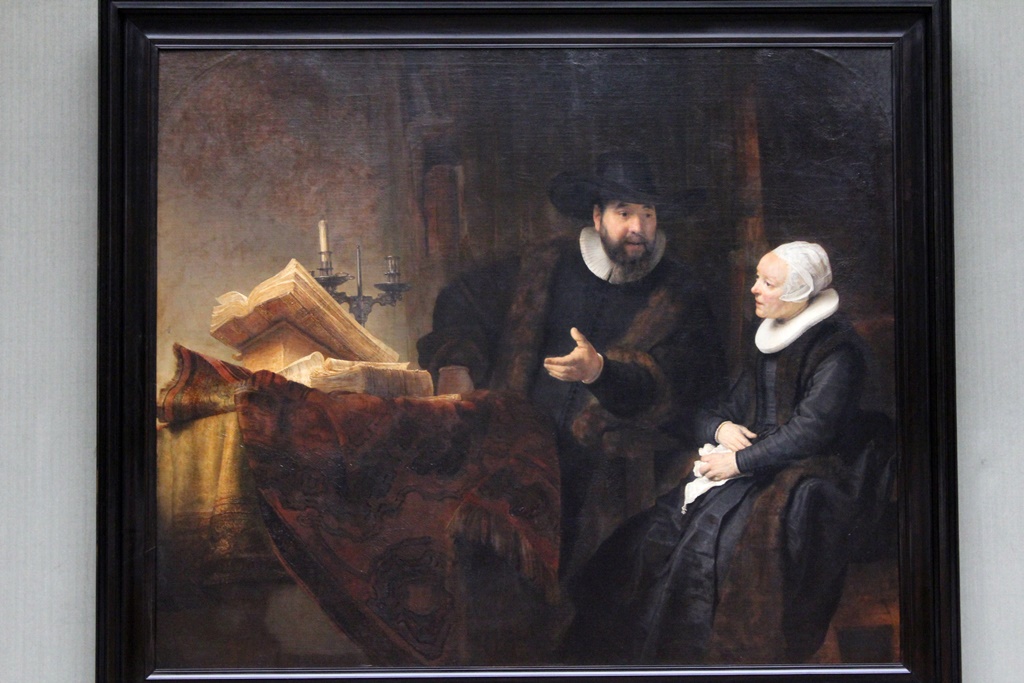 Cornelius Claesz. Anslo and his Wife