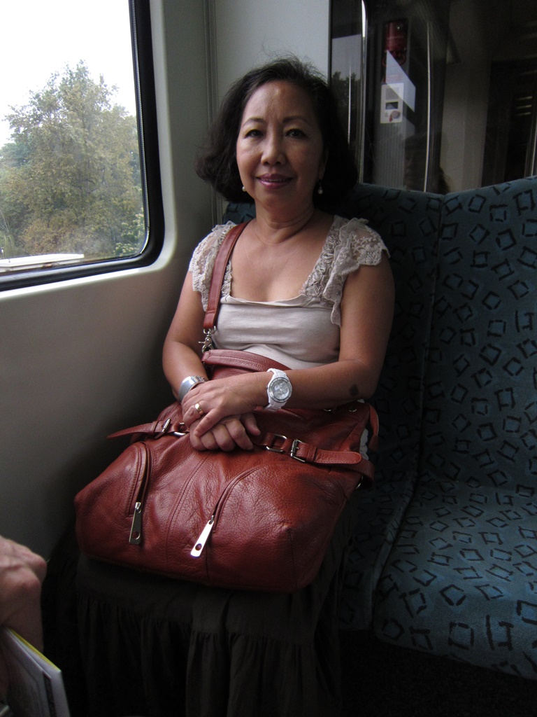 Nella on Train