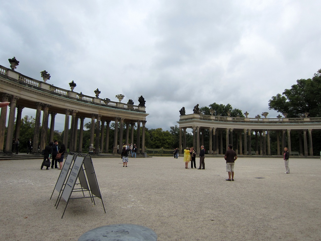 Court of Honor with Colonnade