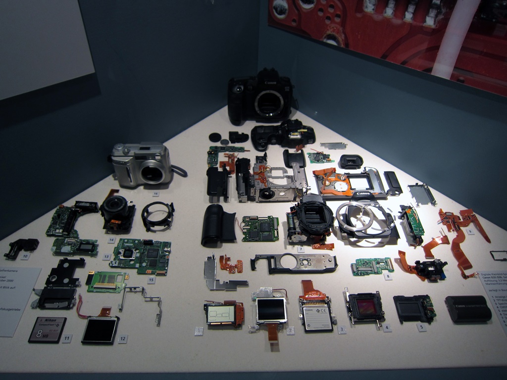 Exploded Cameras
