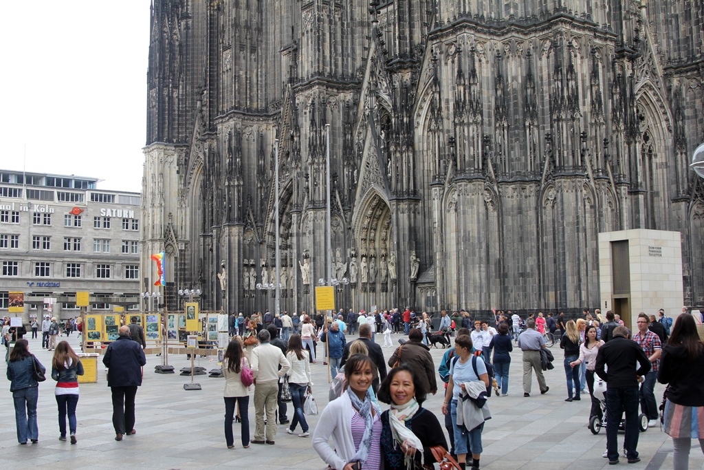Connie and Nella and Cathedral