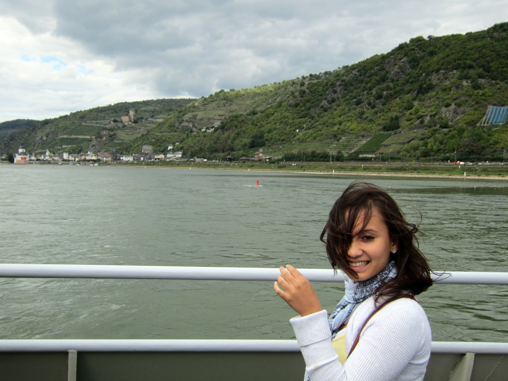 Connie on Boat