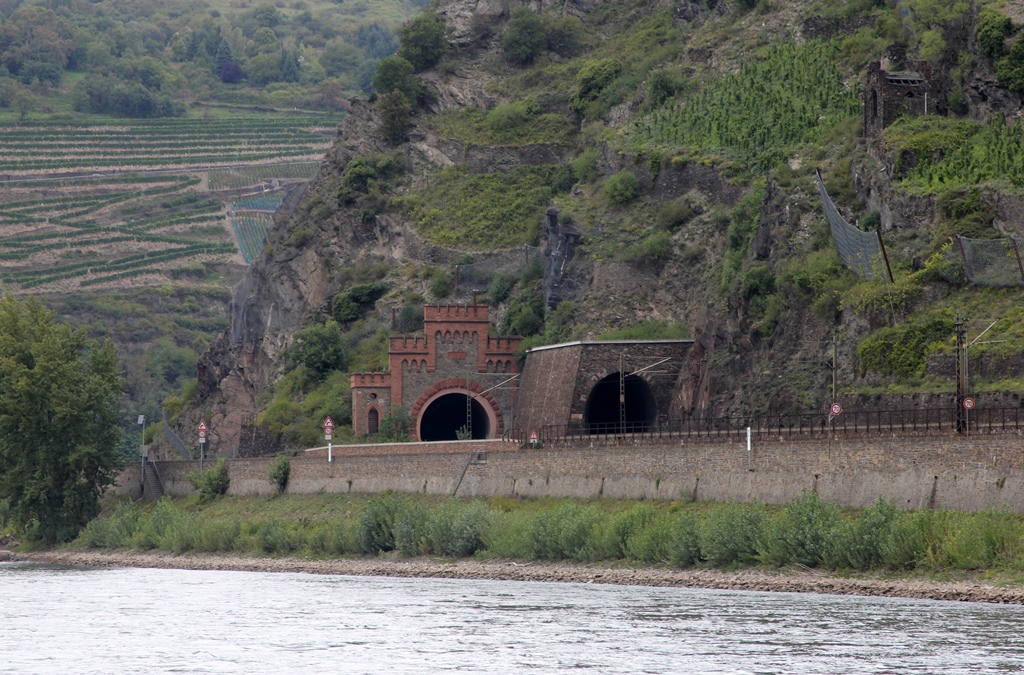 Tunnels Across River