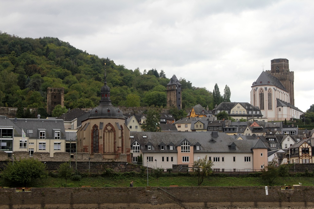 Oberwesel with Wernerkapelle
