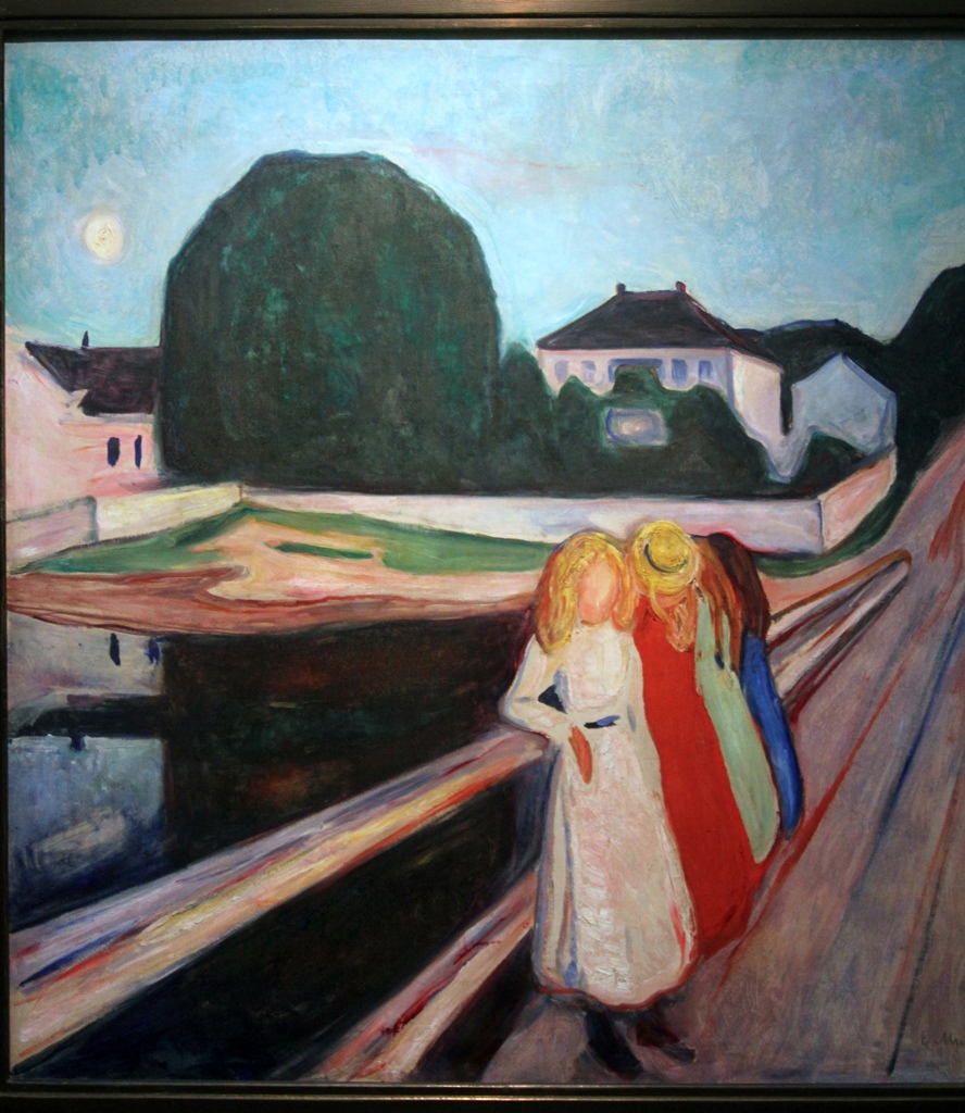 Four Girls on the Bridge