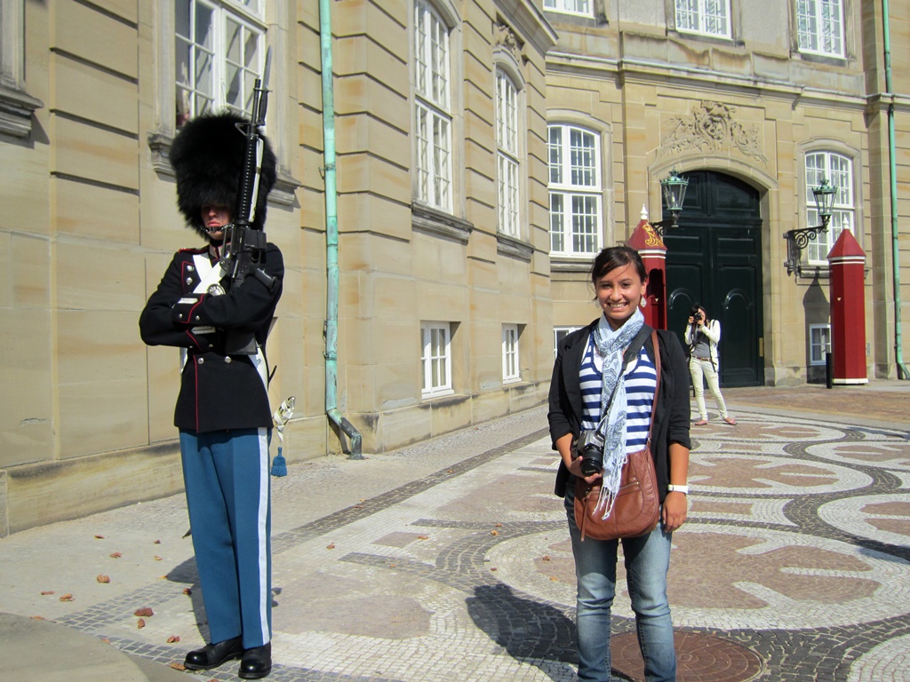 Connie with Guard