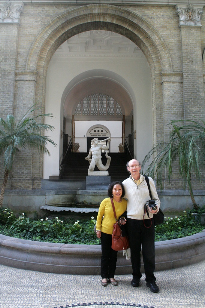 Nella and Bob in Winter Garden