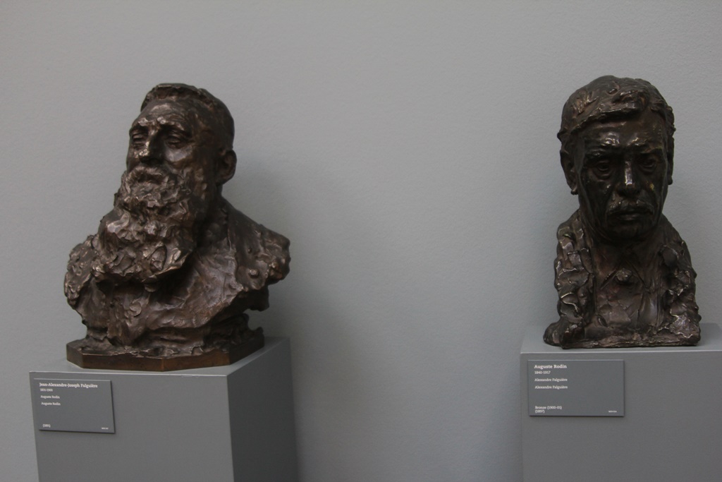Rodin by Falguière and Falguière by Rodin