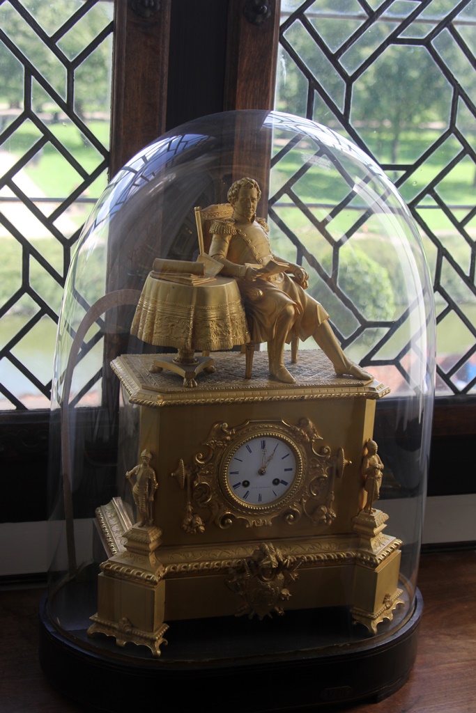 Bronze Clock with Christian VIII