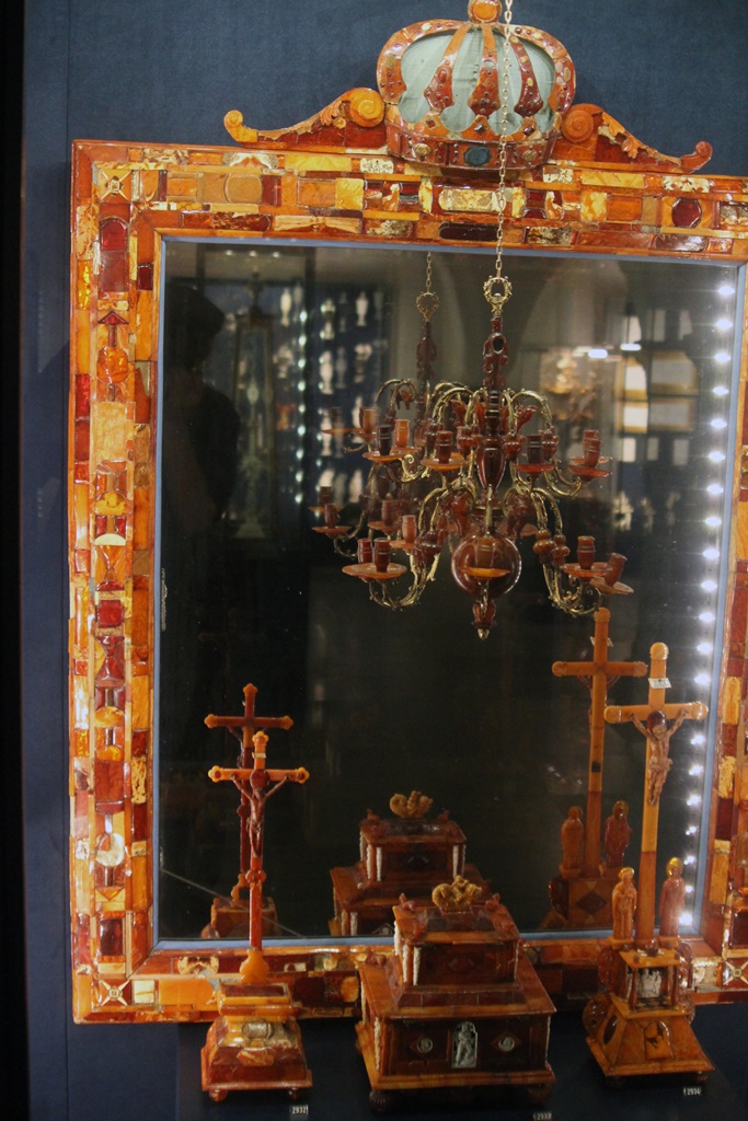 Amber Mirror Frame Etc.