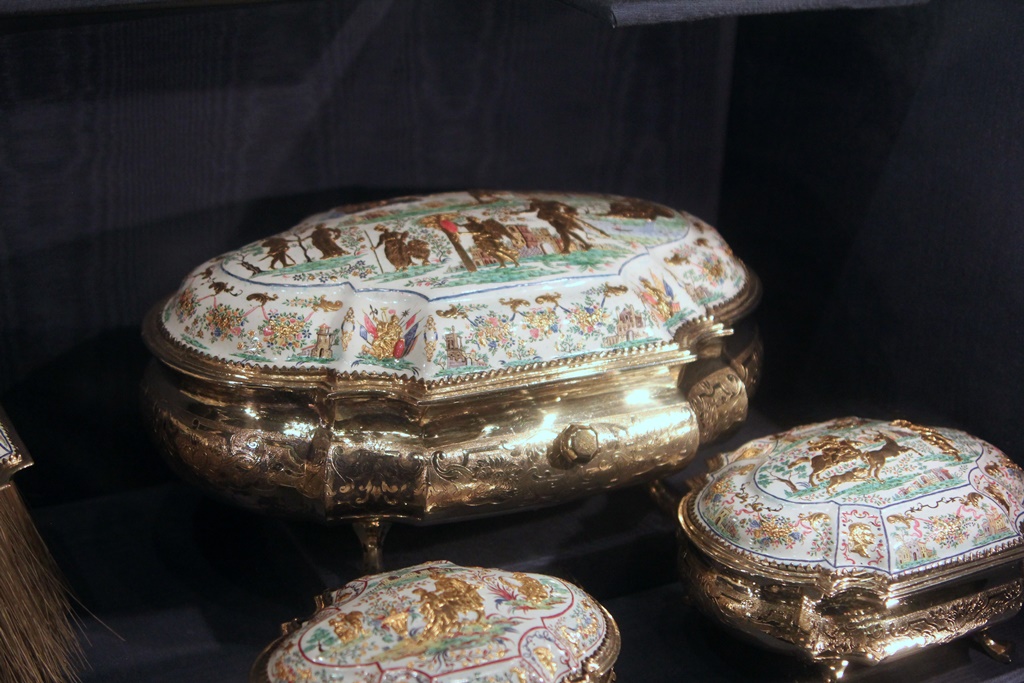 Enameled Boxes