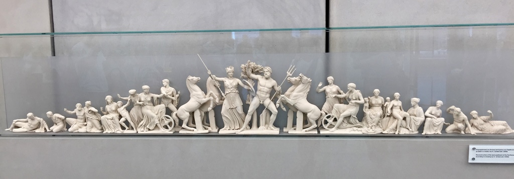 Reconstruction of West Pediment Sculptures