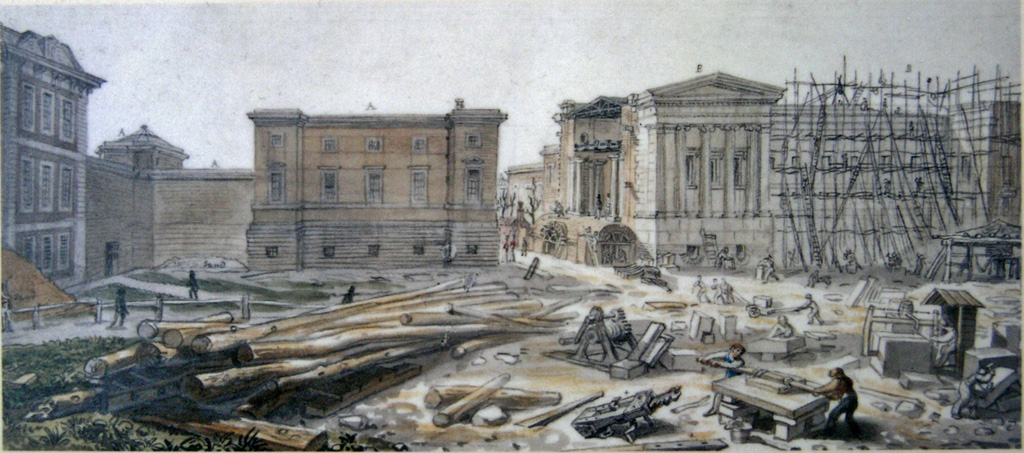 West Wing Under Construction