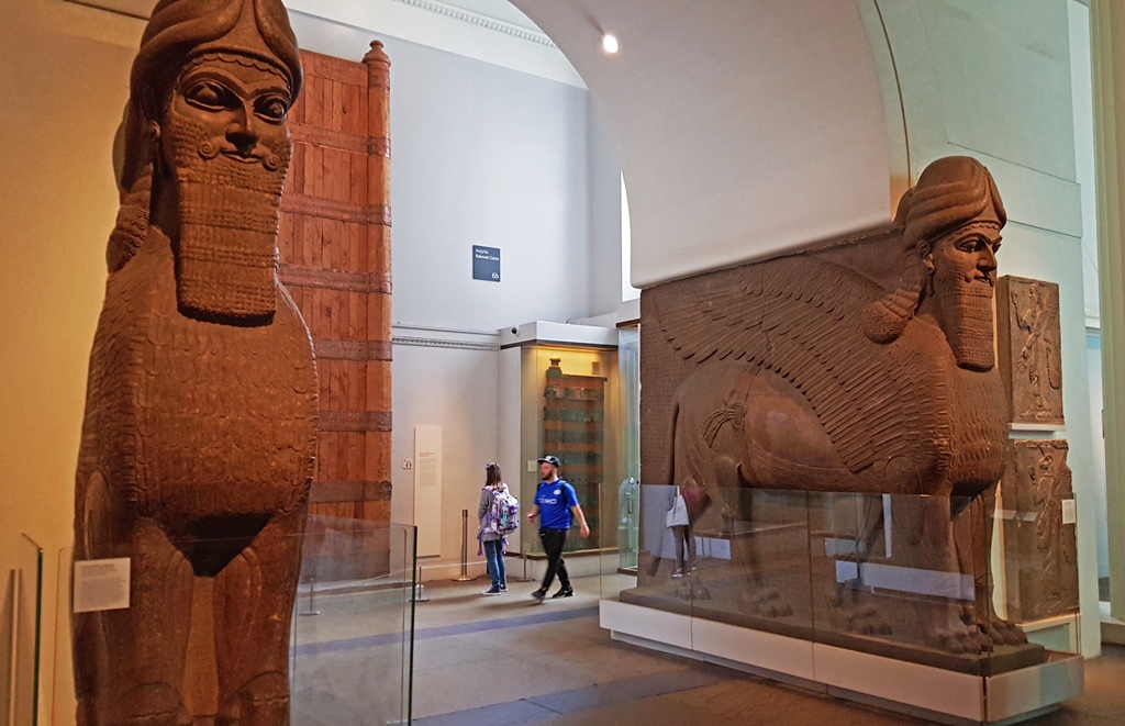 Human-Headed Winged Lions, Nimrud