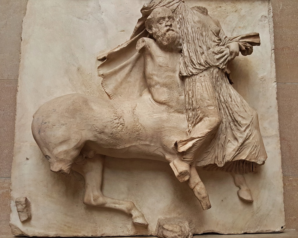 Centaur Carrying Off Girl