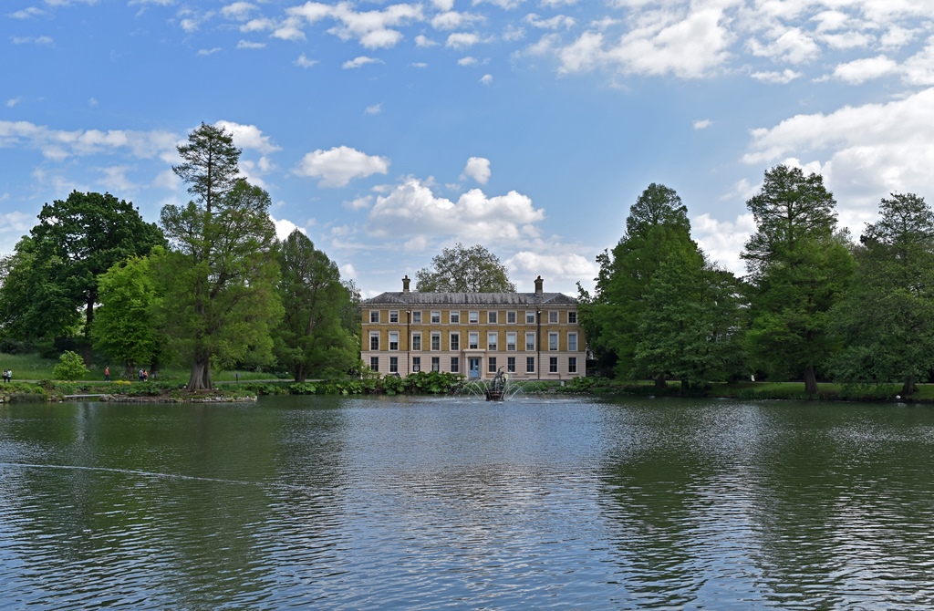 Palm House Pond and Museum No. 1