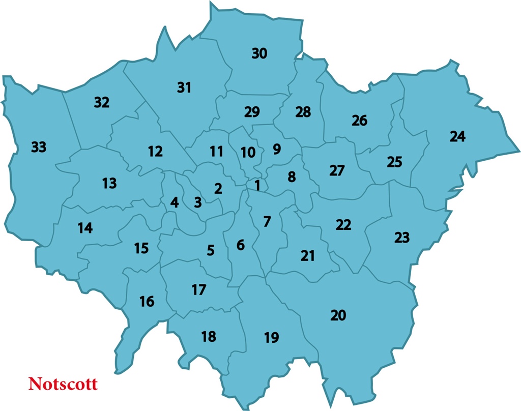 London Boroughs