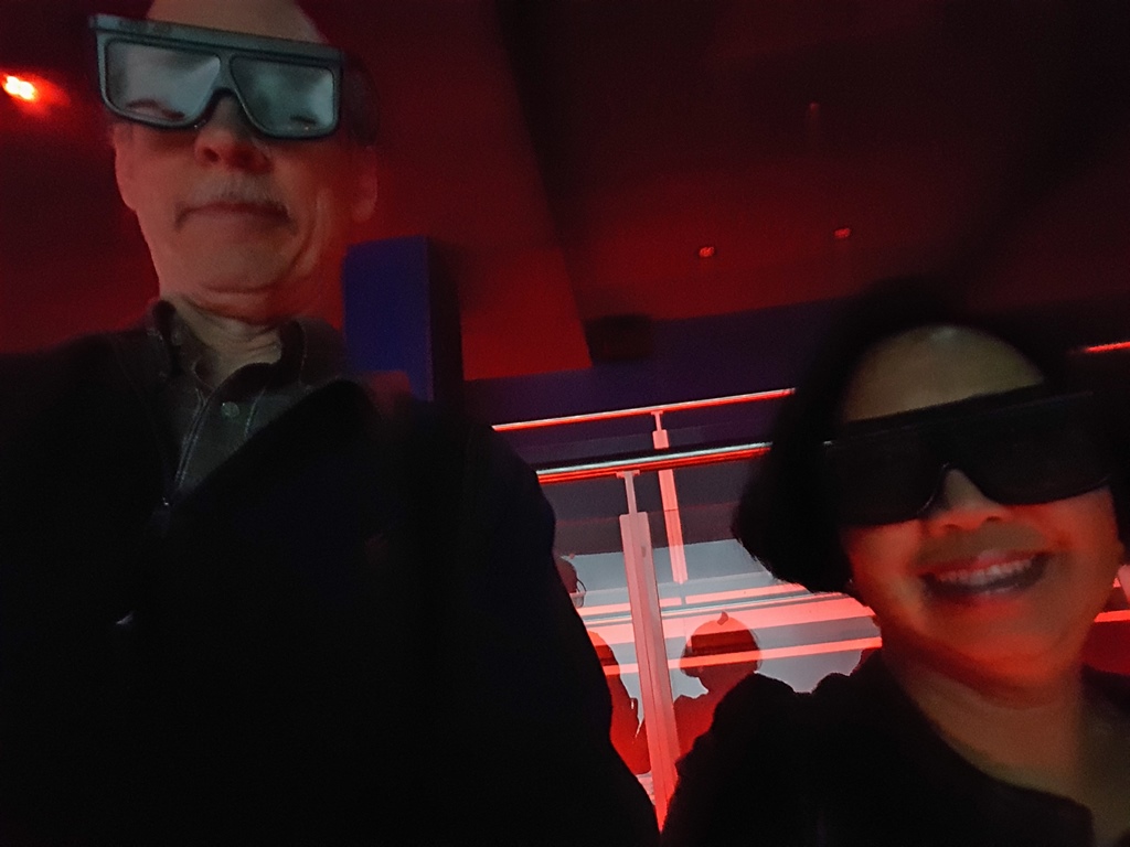 Bob and Nella at 4D Show