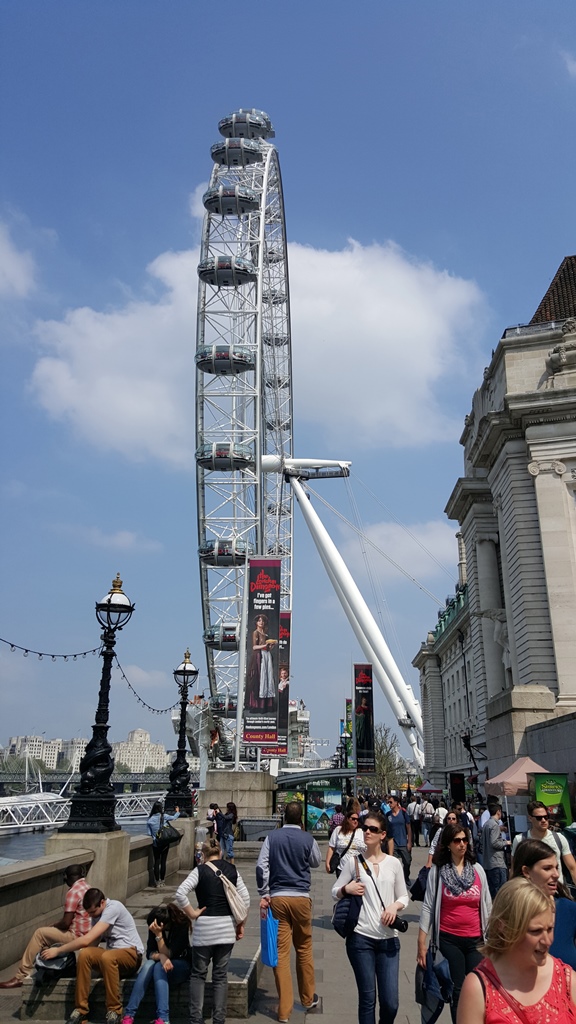London Eye from Queen's Walk