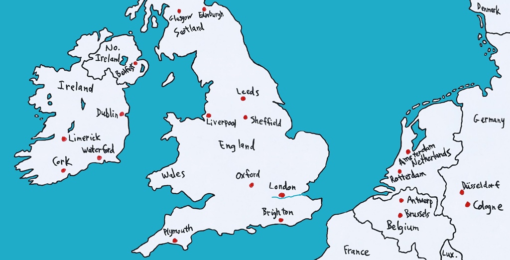 Great Britain and Vicinity