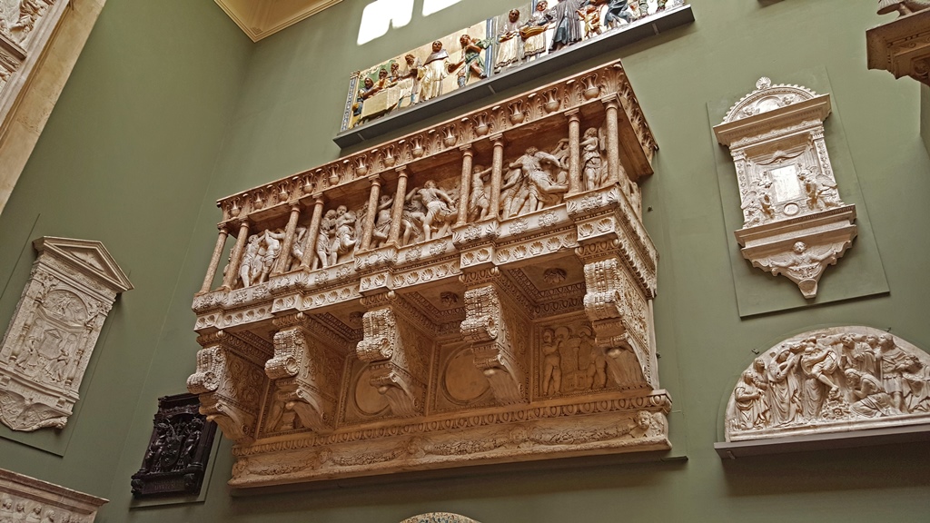 Cast of Florence Cathedral Cantoria, Donatello