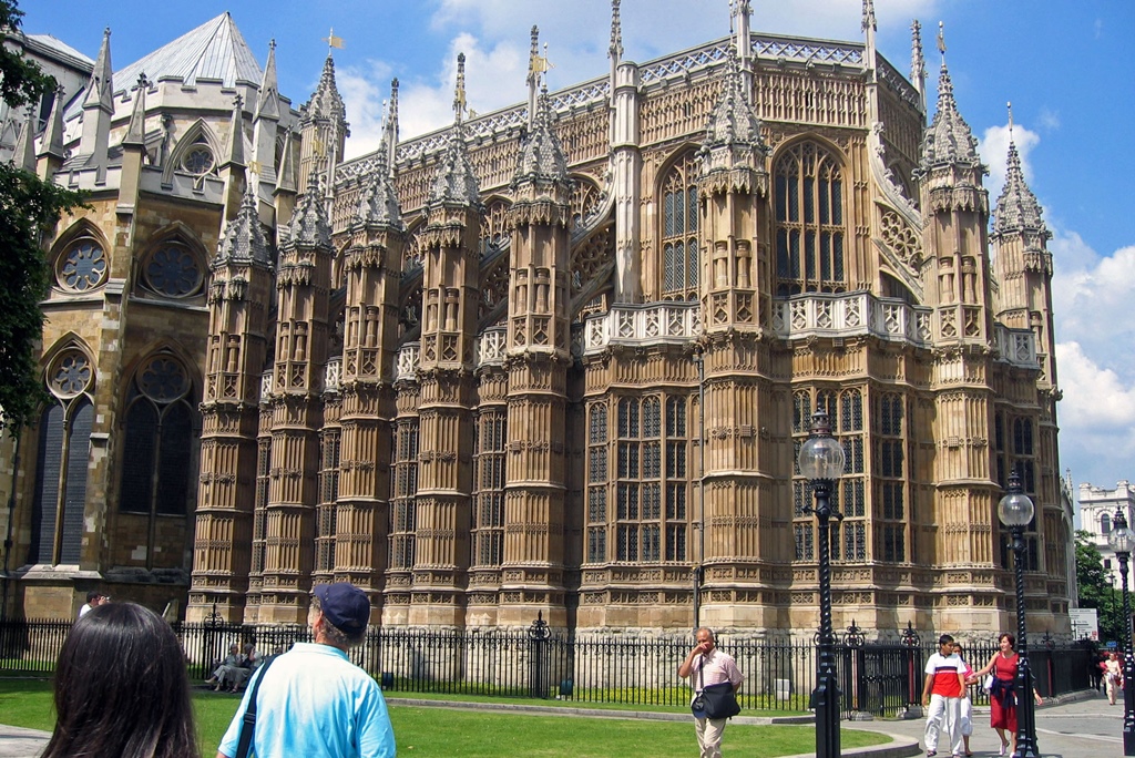 Outside of the Lady Chapel