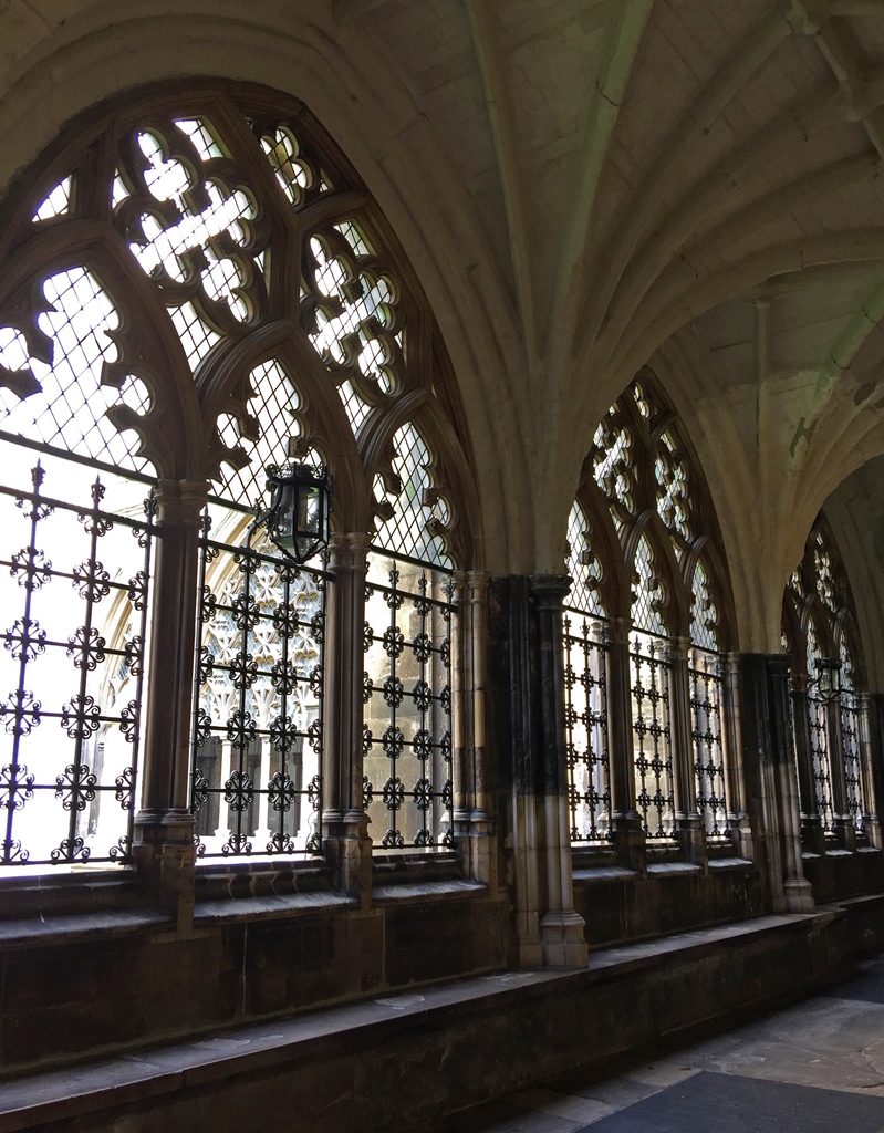 In the West Cloister